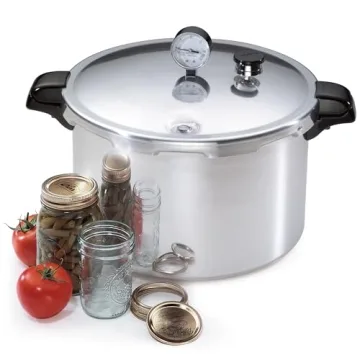 Presto 16-Quart Aluminum Pressure Canner for Home Canning