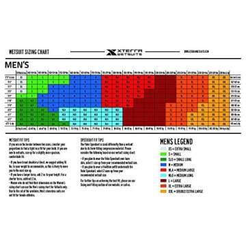 Xterra Wetsuits - Men's Volt Triathlon Wetsuit - Sleeveless Neoprene Wet Suit (3mm Thickness) (Medium/Large) | Designed for Open Water Swimming - Ironman & USAT Approved