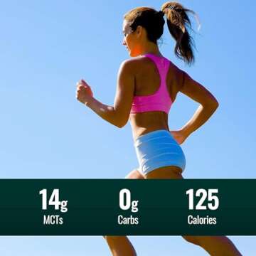 Natural Force Organic MCT Oil – Pure Glass Bottle – Made from 100% Cold Pressed Virgin Coconut Oil + Certified Keto, Paleo, Kosher, Vegan & Non-GMO – Lab Tested for Quality and Purity - 32 Ounce