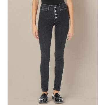Levi's Women's 311 Exposed Button Shaping Skinny Jeans