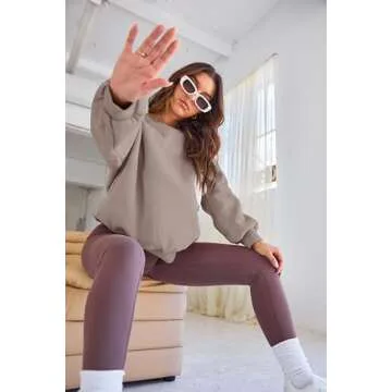 EFAN Women's Oversized Sweatshirt for Cozy Fall Style