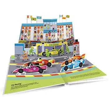 Ultimate Spotlight Cars Interactive Book for Toddlers