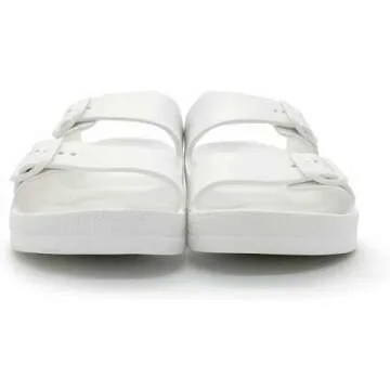 Adjustable FUNKYMONKEY Women's Comfort Slides