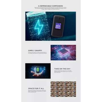 TCL Classic 4058W AT&T 4G LTE Unlocked Flip Phone 8GB (Renewed)