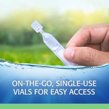 Refresh Plus Lubricant Eye Drops, Preservative Free, Single Use Containers, 30 Count