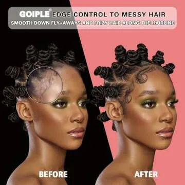 Edge Control Wax for All Hair Types - Strong Hold & Travel-Friendly