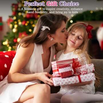 Riccioofy Clay Beads Bracelet Kit for Kids' Crafts