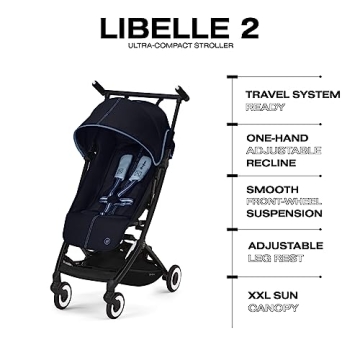 Cybex Libelle Lightweight Travel Stroller - Compact & Comfy