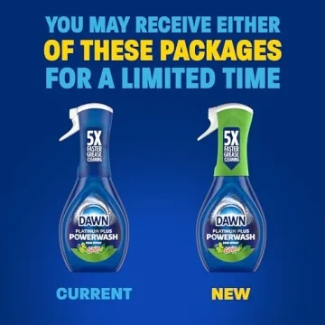 Dawn Powerwash Gain Original Dish Spray, Liquid Dish Soap, Dish Soap Refill, , 1 Starter Kit + 3 Refills, 64 Fl Oz