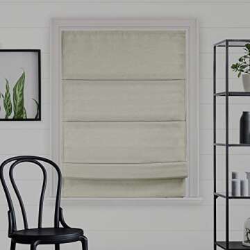 CHICOLOGY Roman Shades for Windows, Roman Window Shades, Roman Shades, Blackout Shades, Window Treat...