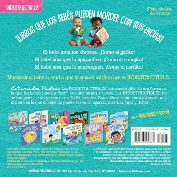 Indestructibles: Te amo, bebé Bilingual Baby Book