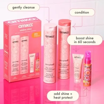 Amika Sublime Shine Wash and Care Set for Healthy Hair
