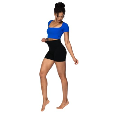Sunzel Women's Butt Scrunch Shorts - Stylish Gym & Yoga Wear