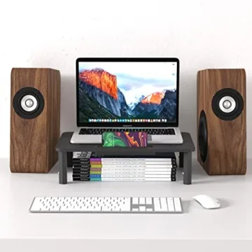 EVOOMI Back Saver Monitor Stand - Ergonomic Desk Solution