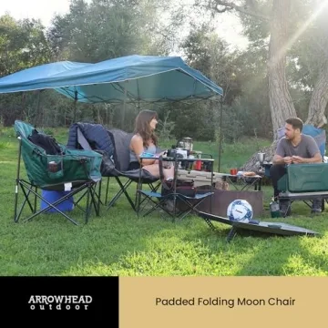 Arrowhead Outdoor Heavy-Duty Folding Camping Chair