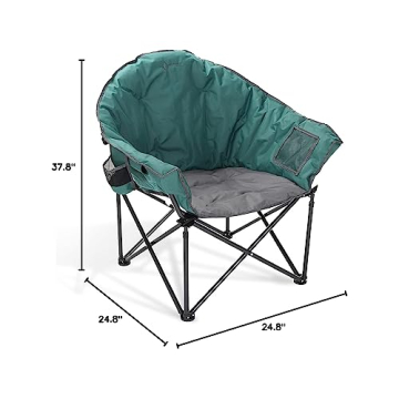 Arrowhead Outdoor Heavy-Duty Folding Camping Chair