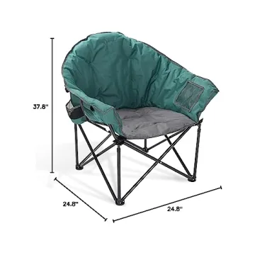 Arrowhead Outdoor Heavy-Duty Folding Camping Chair