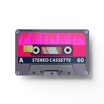 Debit Card Skin Cover Sticker - 4 in 1 Personalized Protection Set for Bank, Key Cards