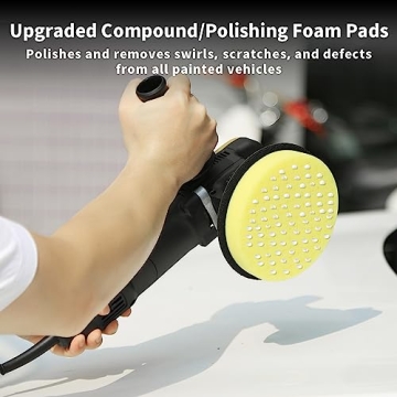 WEIZE Dual Action Polisher for Car Detailing Excellence