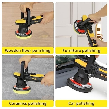 WEIZE Dual Action Polisher for Car Detailing Excellence