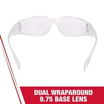 Radians Clear Safety Glasses - Lightweight & Scratch-Resistant