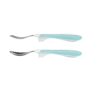 Dr. Brown's Soft-Grip Spoon and Fork Set for Toddlers