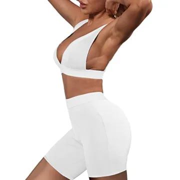 Stylish Ekaliy Women's 2 Piece Workout Set - Comfort & Style