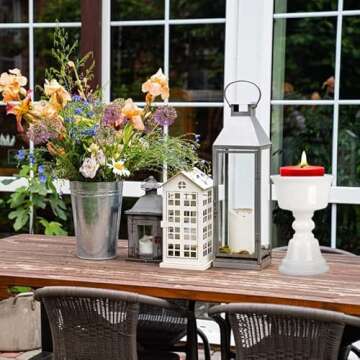 SIPARUI Elegant Marble Candle Holder for Home Decor