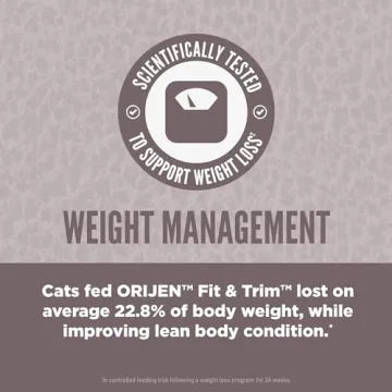 ORIJEN Fit and Trim Dry Cat Food for Adult Cats 4lb
