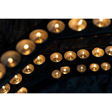 Premium Pure Beeswax Tealight Candles - Long Burning & Eco-Friendly