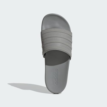 Adidas Unisex Adilette Comfort Slide Sandal Grey Size 12