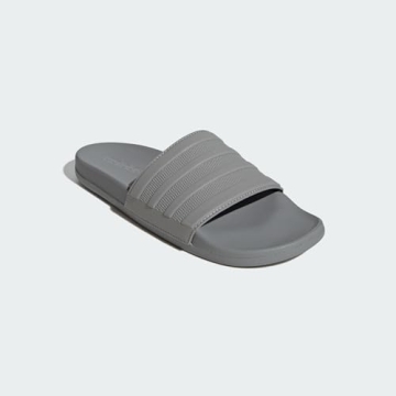 Adidas Unisex Adilette Comfort Slide Sandal Grey Size 12