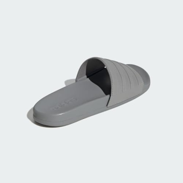 Adidas Unisex Adilette Comfort Slide Sandal Grey Size 12