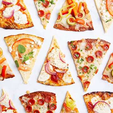 Cali'flour Foods Pizza Crust (Original Italian, 3 Boxes, 6 Crusts) - Keto Friendly | Low Carb, Gluten and Grain Free | Fresh Cauliflower Base