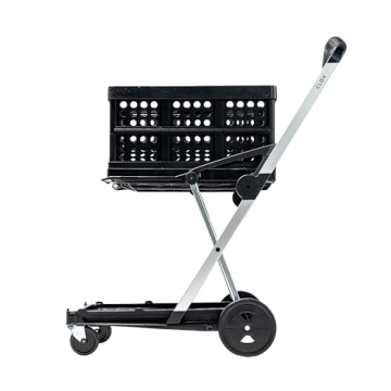 CLAX® The Original | Made in Germany | Multi use Functional Collapsible carts | Mobile Folding Trol...