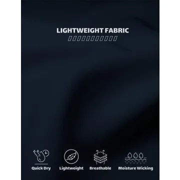 DEMOZU Men's Quick Dry Athletic Shorts with Pockets