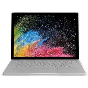 Microsoft Surface Book 2 JHX-00001 13.5-inch Touchscreen 2-in-1 Laptop- Intel Core i7-8650U (1.90 GH...