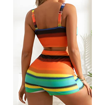 Stylish B2prity Vintage Print Bikini Set for Women