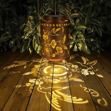 Waterproof Butterfly Solar Lanterns for Outdoor Decor