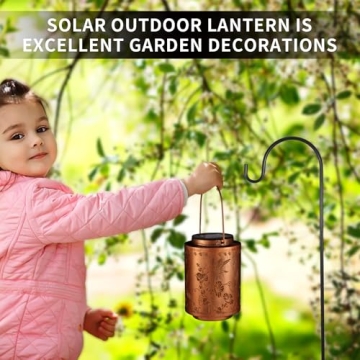 Waterproof Butterfly Solar Lanterns for Outdoor Decor