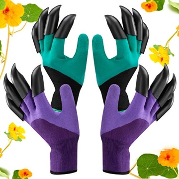 Breathable Gardening Gloves with Claws for Easy Digging