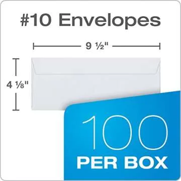 Quality Park #10 Security Envelopes, Self-Seal, Redi-Strip