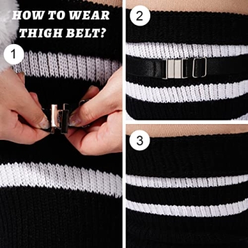 Plus Size Thigh High Socks for Thick Thighs - Stylish Warmth