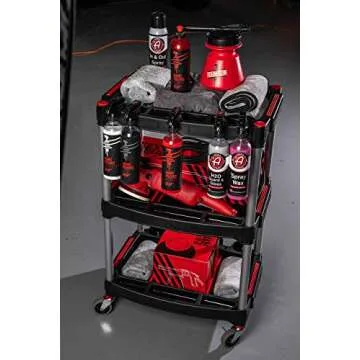 Adam's Standard Detailing Cart: Ultimate Garage Organizer for DIY Projects
