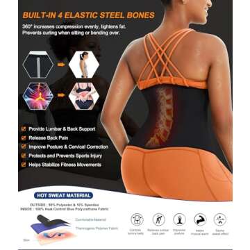 TrainingGirl Waist Trainer - Effective Sweat and Shape