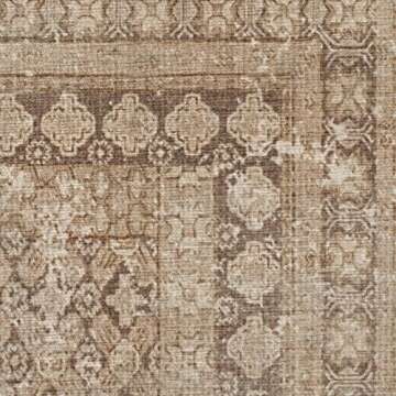 RUGGABLE Founders Washable Rug - Vintage Area Rug for Living Room Bedroom Kitchen - Non-Slip, Pet & Child Friendly, Stain & Water Resistant- Cyrus Rose Gold 5'x7' (Standard Pad)