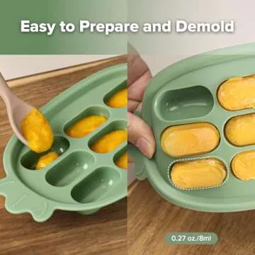 Haakaa Baby Popsicle Mold - Safe Silicone Food Maker