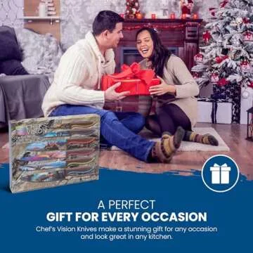 CHEF'S VISION Jurassic Knife Set with Stunning Designs