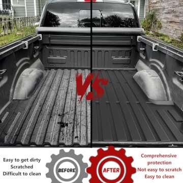Custom Fit PARTZER Truck Bed Mat 2019-2025 Chevy Silverado