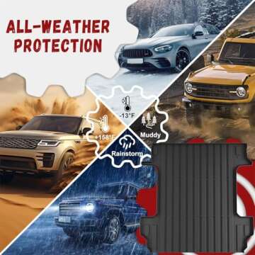 Custom Fit PARTZER Truck Bed Mat 2019-2025 Chevy Silverado